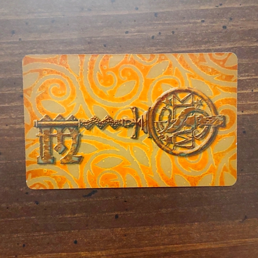 Rare Sorcerers of the Magic Kingdom Card - Gold Key Card